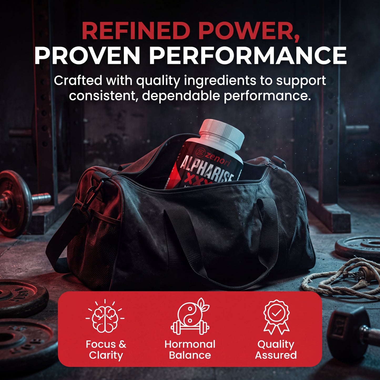Zenori™ - AlphaRise XXXL Testosterone Booster Pro