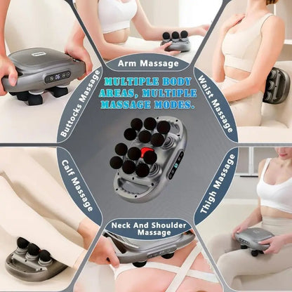 PulseNova™ - 12-Head Deep Tissue Massage Gun