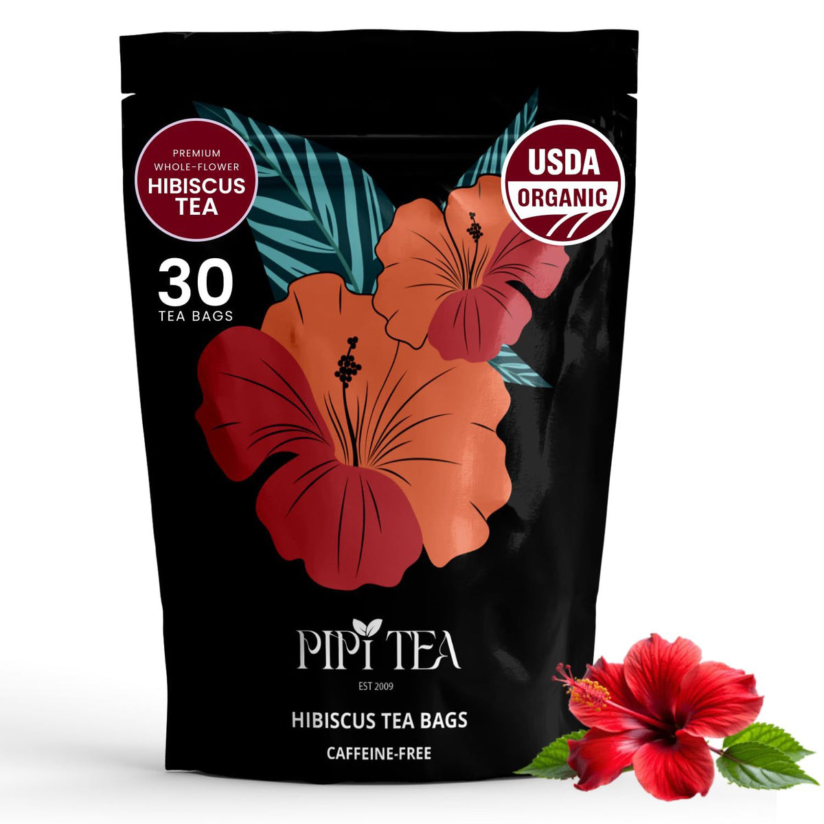 PipiTea Hibiscus - Lower Your Blood Pressure Naturally