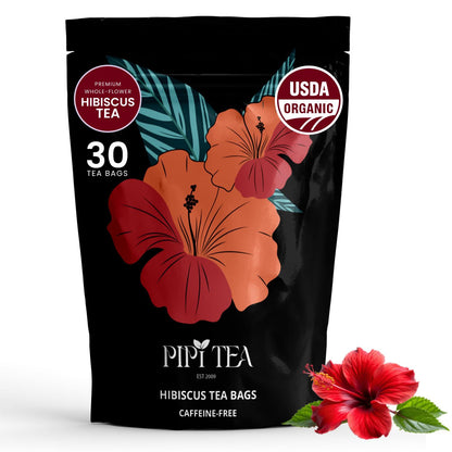 PipiTea Hibiscus - Lower Your Blood Pressure Naturally