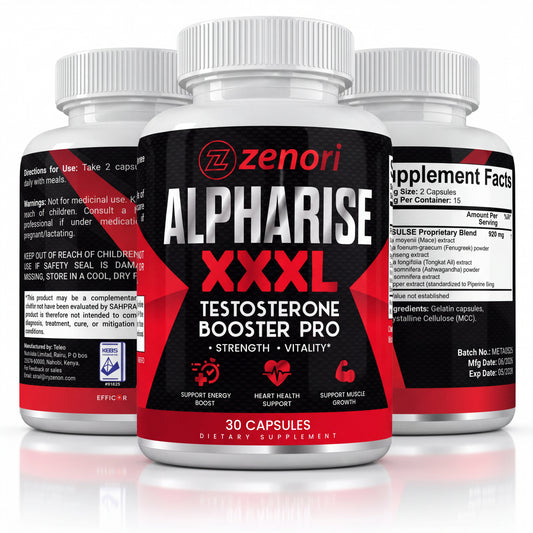 Zenori™ - AlphaRise XXXL Testosterone Booster Pro