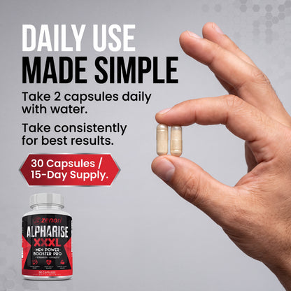 Zenori™ - AlphaRise XXXL Testosterone Booster Pro
