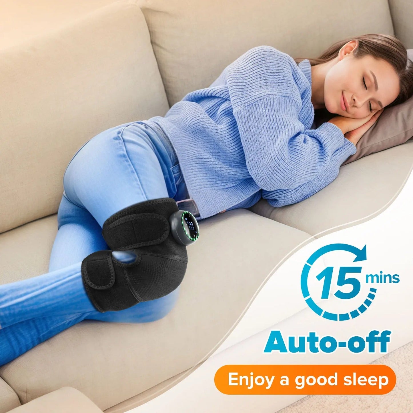 JointRelief Pro™ - Heated Vibration Joint Therapy Massager