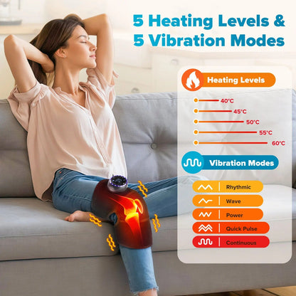 JointRelief Pro™ - Heated Vibration Joint Therapy Massager