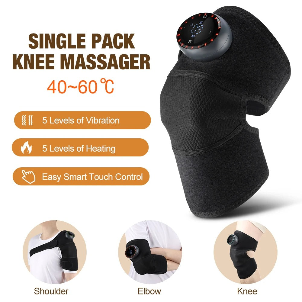 JointRelief Pro™ - Heated Vibration Joint Therapy Massager