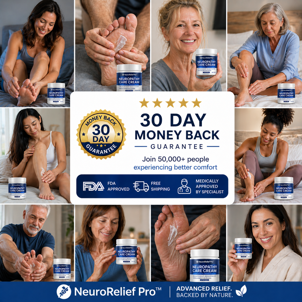 NeuroRelief Pro™ - Neuropathy Aches & Nerve Pain Relief Cream
